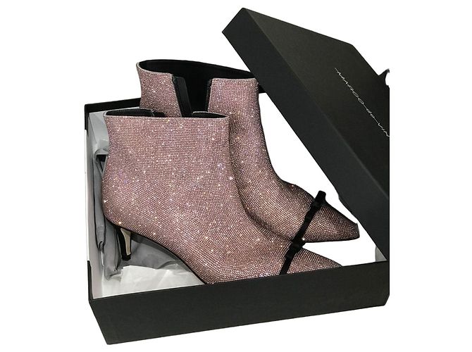 Autre Marque Botas Marco de Vincenzo T.39 Rosa