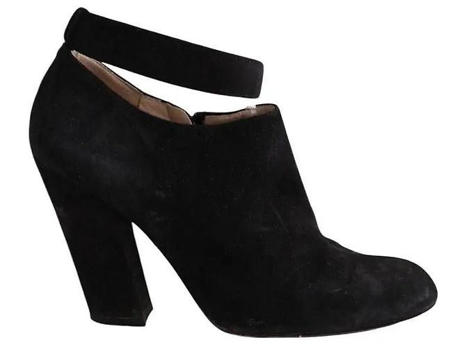 Chloé Black Suede Heels Size 37