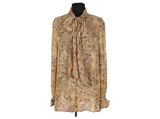 Chloé Kleid aus gelber Seide