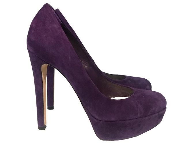 Autre Marque Escarpins Dior violets T.35,5