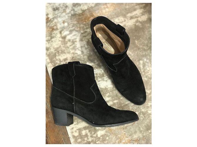 Botas Gianvito Rossi negras T.39,5 Negro