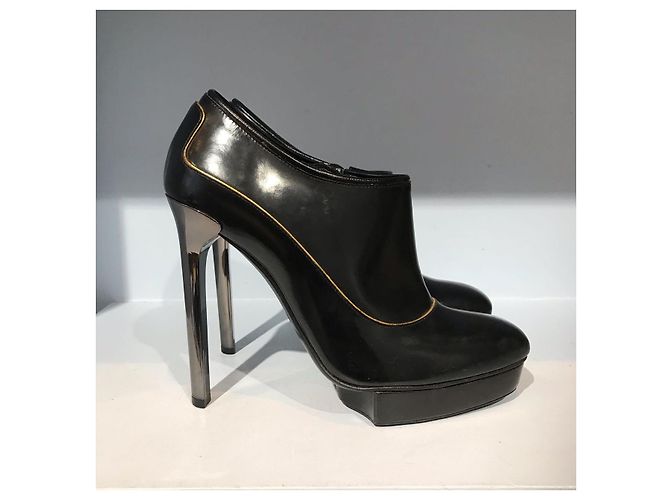 Botas Lanvin negras T.37 Negro