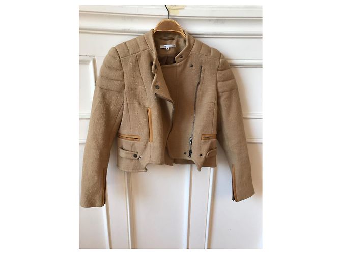 Blouson Carven beige T.XS