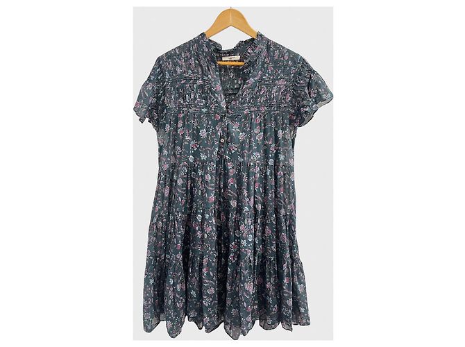 Isabel Marant Etoile Abito Isabel Marant verde T.36