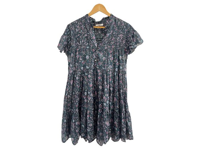 Isabel Marant Etoile Vestido Isabel Marant verde T.36