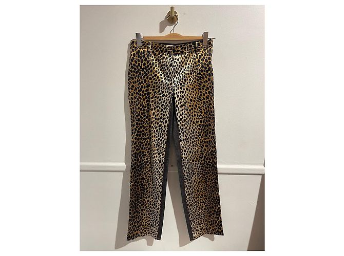 Dolce & Gabbana leopard Hose T.38 Beige