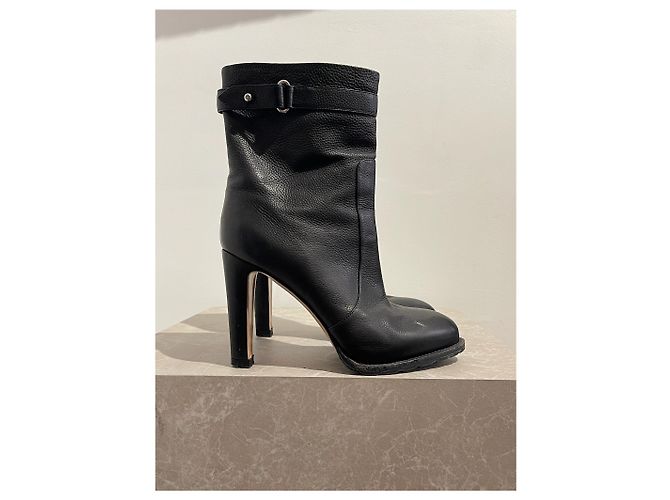 Botines Gianvito Rossi negros T.37.5