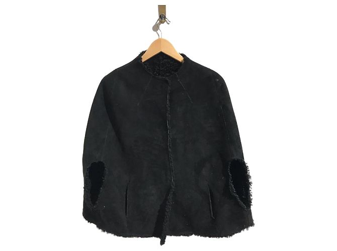 Ines et Marechal Veste peau lainée Ines & Marechal T.38 Black