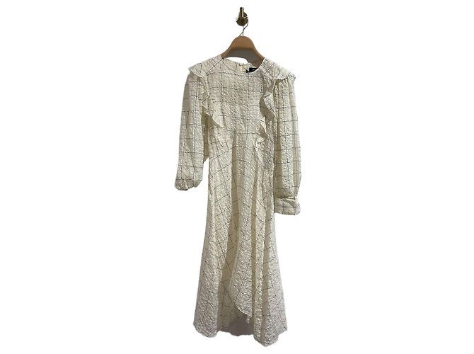 Vestido Isabel Marant T.34 Branco