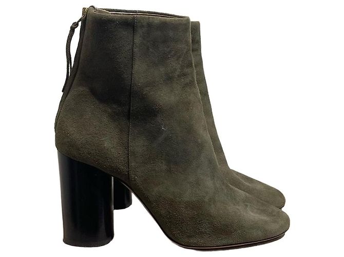 Bottines Isabel Marant kaki T.38 Khaki
