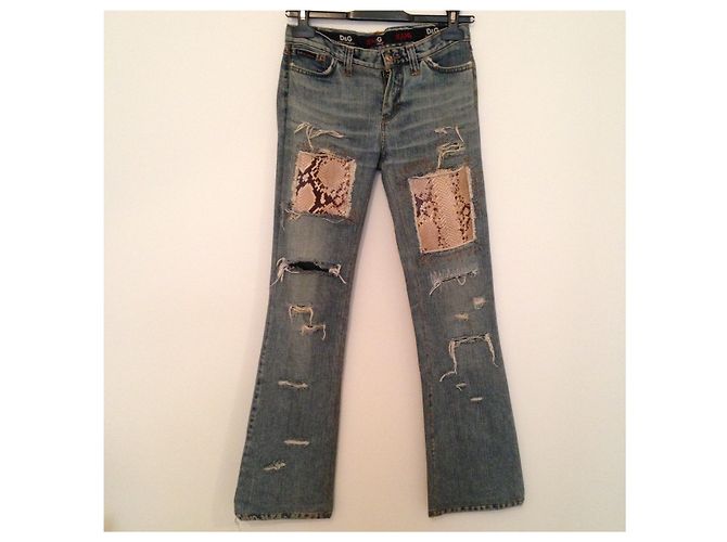 Jeans Dolce & Gabbana T.34 Azul