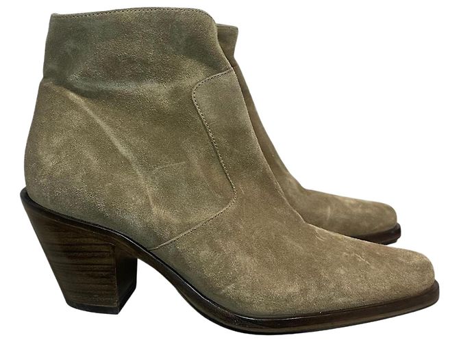 Free Lance Bottines Freelance beige T.35