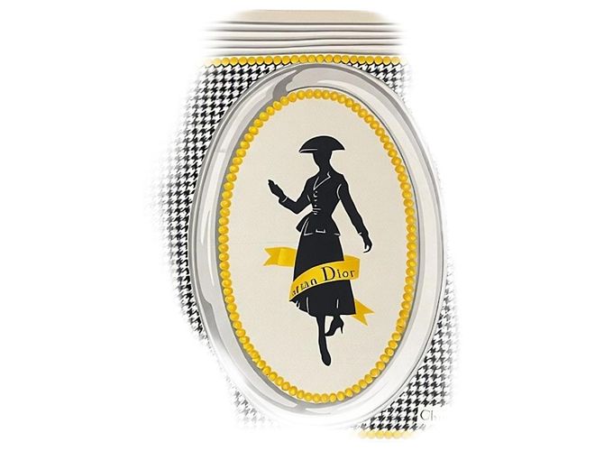 Pañuelo Christian Dior Lady Dior Beige