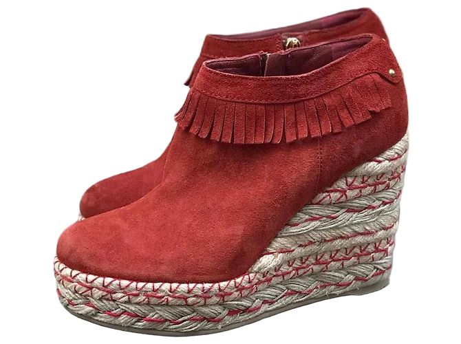 Boots Sergio Rossi T.37,5 Red
