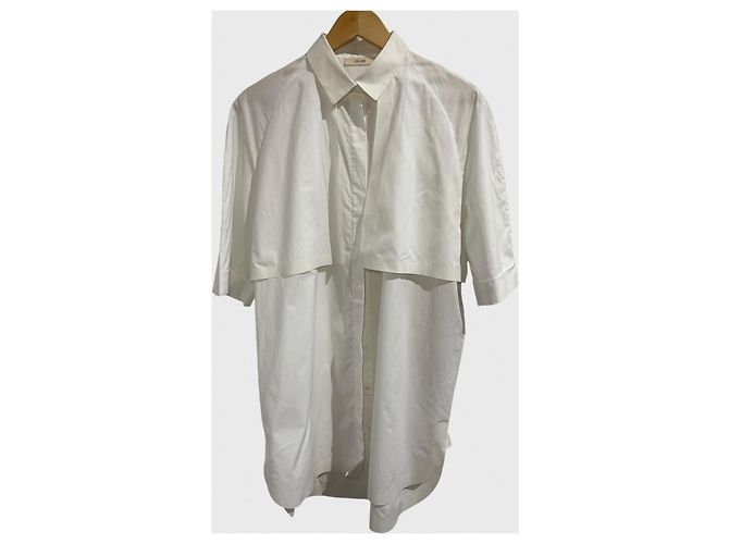 Céline Camisa Celine branca T.40 Branco