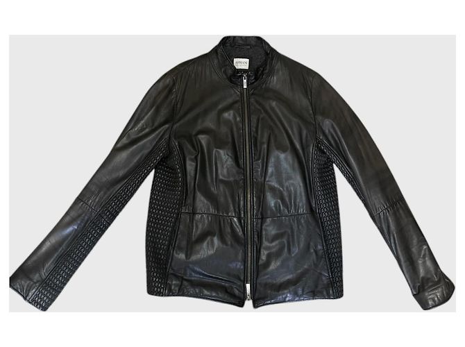 Armani Blouson schwarz T.52