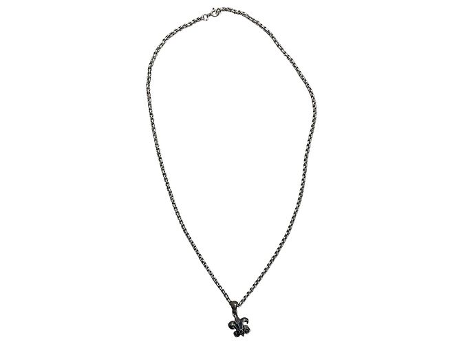 Collier Chrome Hearts Fleur de Lys Metallic
