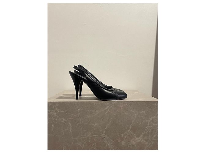 Chanel Pumps schwarz T.37