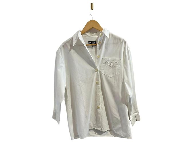 Camisa Dolce & Gabbana branca T.34 Branco