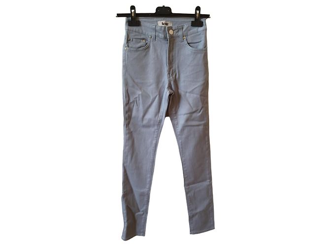 Jeans Acne Needle Ultra Light Azul Claro Tamanho 26