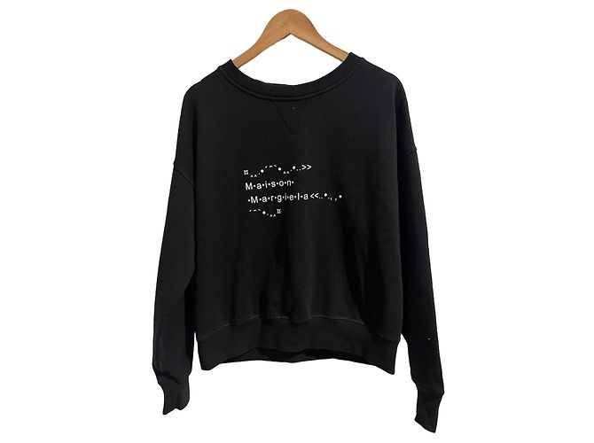 Maison Martin Margiela Sudadera Maison Margiela negra T.XS Negro