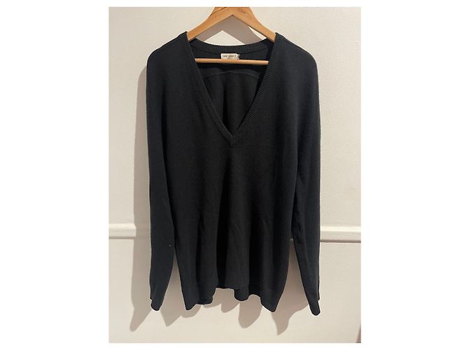 Autre Marque Pull Saint Laurent noir T.L