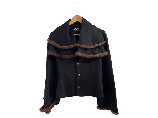 Jean Paul Gaultier Jean Paul Gauthier Jacke schwarz T.36