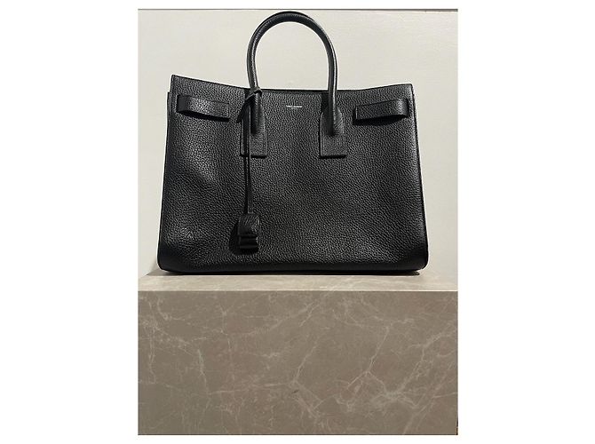 Autre Marque Borsa Saint Laurent de Jour nera Nero