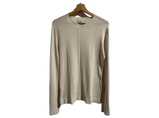 Dries Van Noten Pullover beige T.M