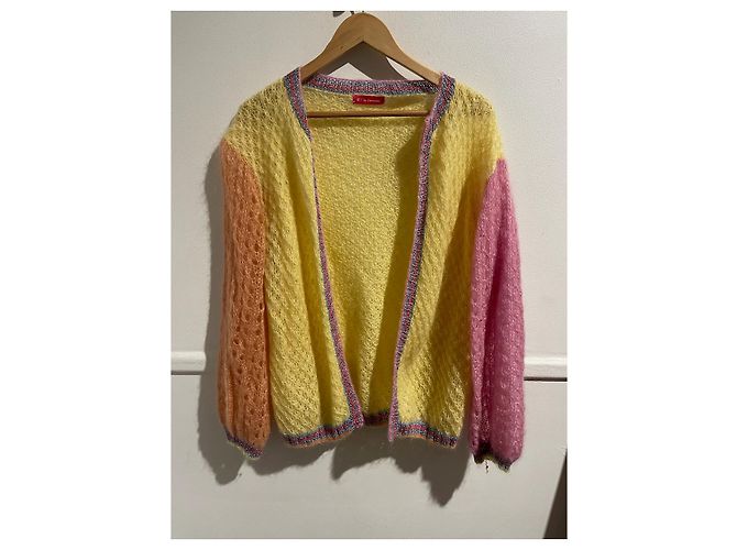 Autre Marque Chaleco Rose Carmine amarillo T.U.