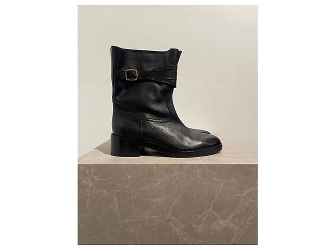 Bottines Céline noires T.40 Black