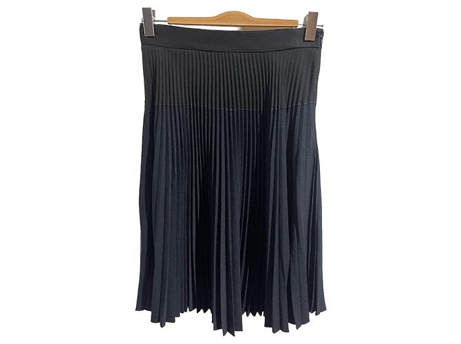 Gonna Prada blu navy T.38