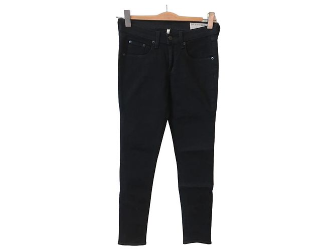 Jeans Rag & Bone noir T.26 Black