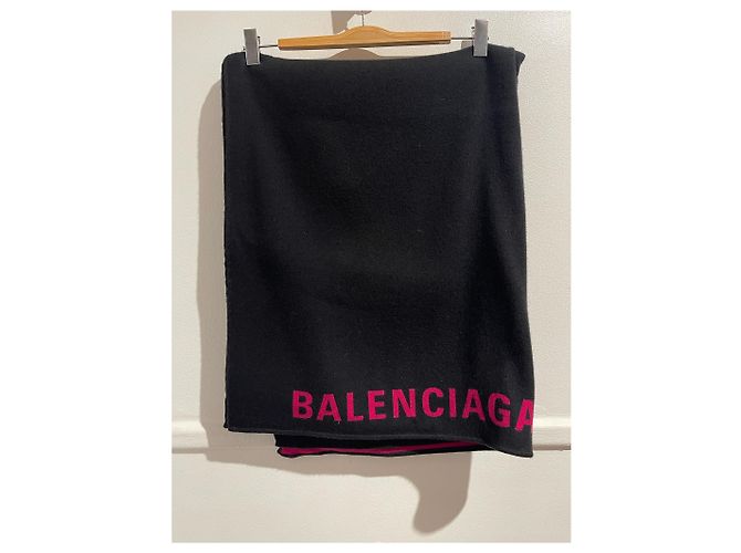 Balenciaga Schal schwarz