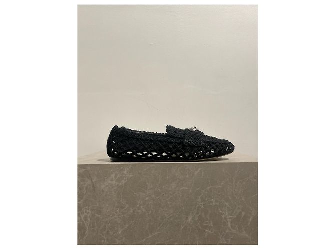 Mocassini Chanel neri T.37 Nero