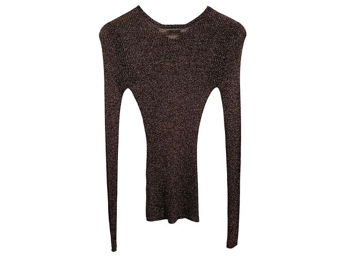 Top Miu Miu marron T.XS Brown