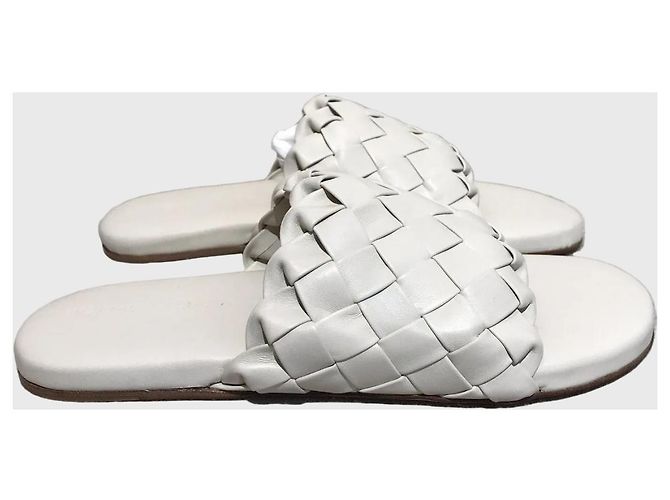 Mules Bottega Veneta T.41 Weiß