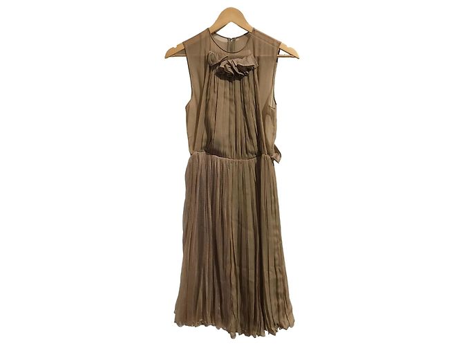 Robe Chloé beige T.34