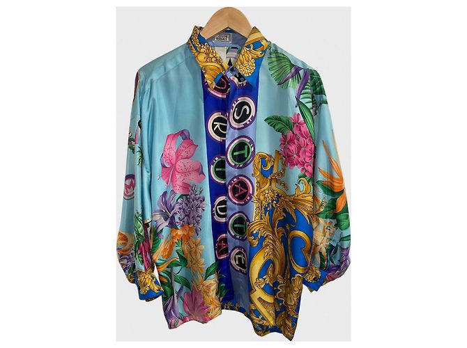 Camisa Versace Miami T.M Multicor