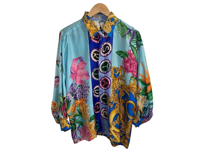 Chemise Versace Miami T.M Multiple colors