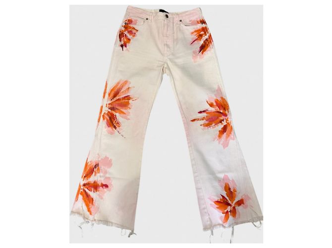 Jeans Alanui laranja T.29