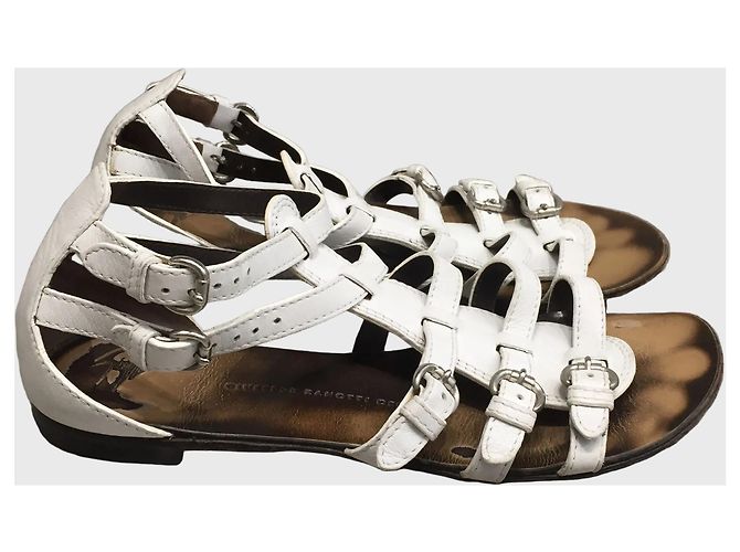 Sandali Giuseppe Zanotti bianchi T.37 Bianco
