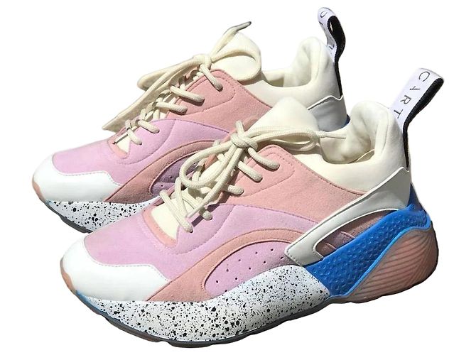 Stella Mc Cartney Baskets Stella McCartney roses T.36