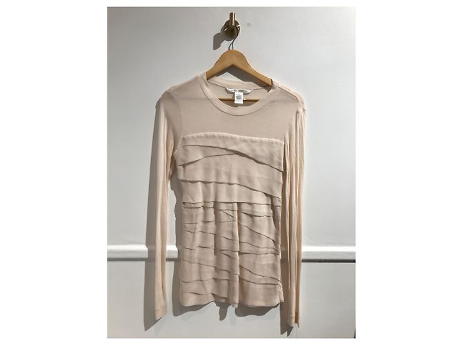 Top Diane Von Furstenberg T.S Beige