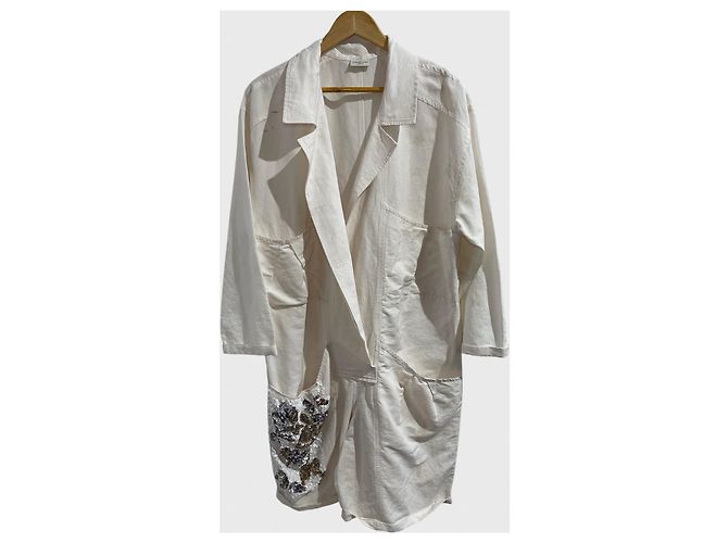 Jumpsuit Dries Van Noten T.M Weiß