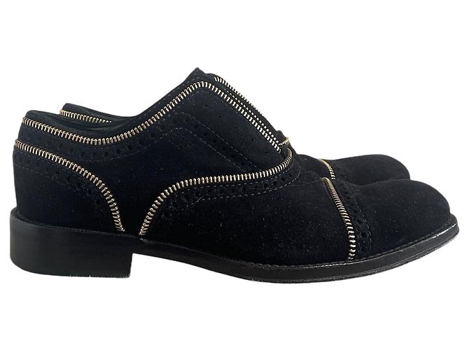 Derbies Louis Vuitton noires T.37,5 Black