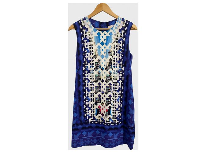Peter Pilotto Kleid blau T.38