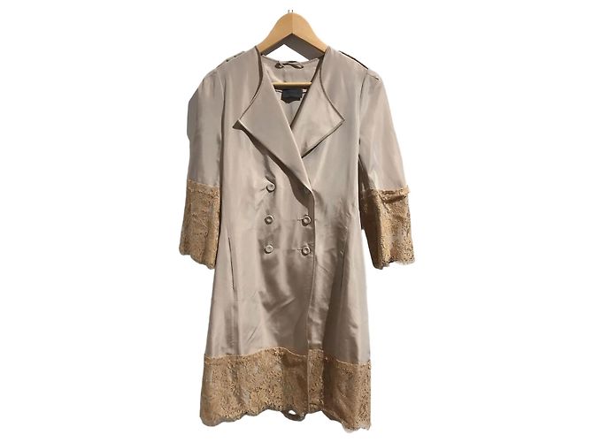 La Perla Trenchcoat beige Gr.34