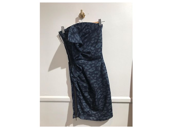 Lanvin Jeanskleid T.36 Blau