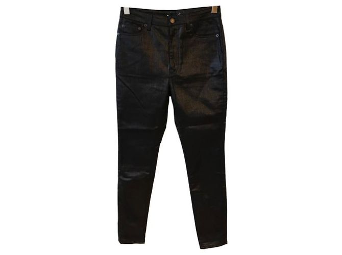 Autre Marque Jeans Saint Laurent T.28 Preto